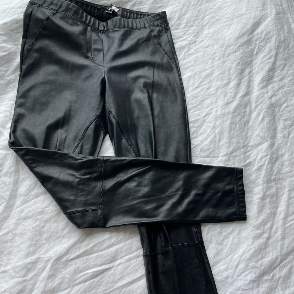 Aritzia leather leggings